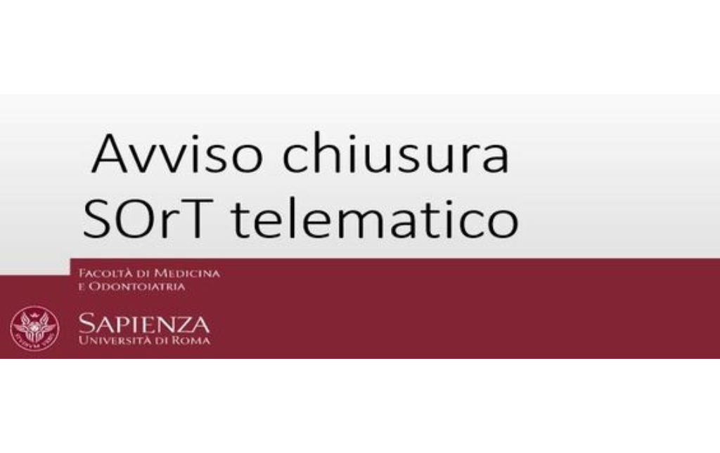 Chiusura SOrT telematico