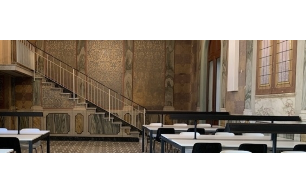 VARIAZIONI ORARIO SALA AFFRESCATA E SOSPENSIONE SERVIZIO DI PROFILAZIONE AULE STUDIO EX CASA SUORE PER FESTIVITÀ PASQUALI