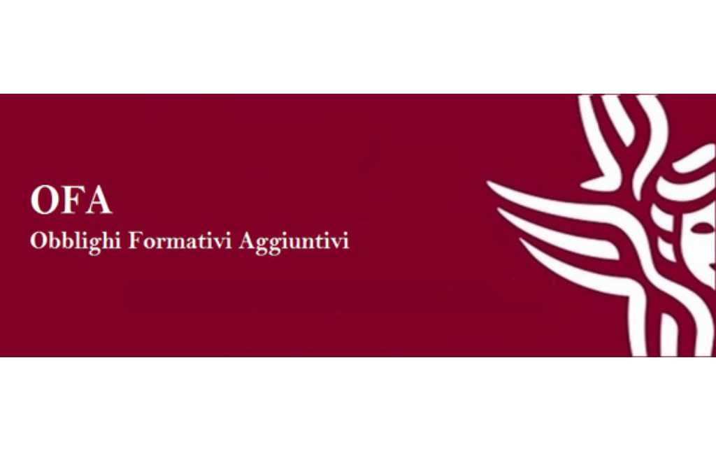 CREDENZIALI PER ACCEDERE AL PERCORSO DI RECUPERO DEGLI OFA