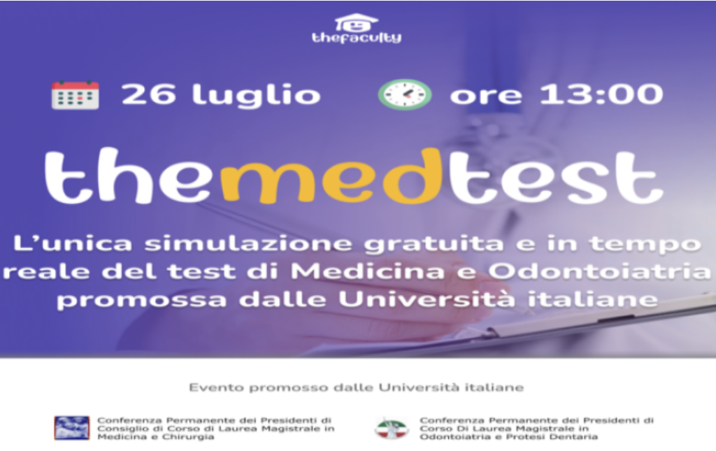Evento theMEDtest - simulazione gratuita del test di Medicina e Odontoiatria
